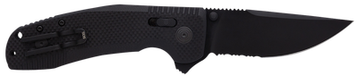 SOG-TAC XR Blackout Partially Serrated