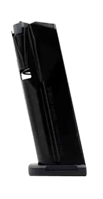 Shield Arms S15 Magazine, 9mm Luger 15rd Black Nickel