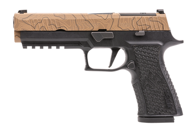 Sig Sauer P320 XTen Endure Full Size Frame 10mm Auto 151 5quot Black Bull Barrel Coyote Brown Cerakote Optic Ready