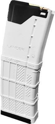 Lancer Magazine L5awm Ar-15 5.56x45mm 30rd Arctic White