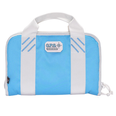 G.P.S. Double Pistol Case - Robin Egg Blue