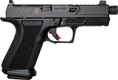 Shadow Systems War Poet Mr920 Elite 9mm 45quot 15rd Black Threaded Dlc Bbl Dlc