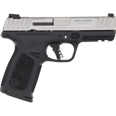 Smith & Wesson SD9 2.0 9mm, 4" barrel, 16 rnd - Black / Stainless [MPN:13931]