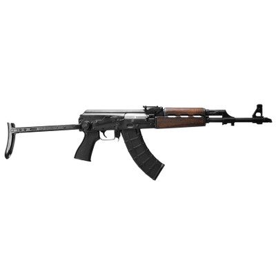 Zastava USA ZPAPM70 7.62 X 39, 16.25" barrel, 30 rnd, Underfolding Stock - Black/Wood [MPN:ZR7762UF]