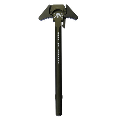 Sons Of Liberty Gun Works AR-15 Ambi Charging Handle OD Green