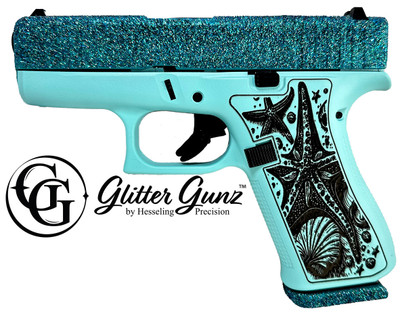 GLOCK 43X 9MM 341quot SEA STAR GLITTER GUNZ