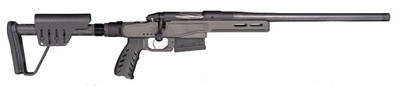 Bergara MgMicro Lite 308 Winchester, 18" Threaded Barrel, 5rd, Black/Gray Cerakote, XLR Magnesium ATOM Chassis