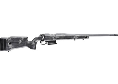 Bergara Crest Carbon 308 Winchester, 20" Threaded Barrel, 5rd Black/Gray Sponge Carbon Fiber Stock