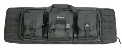 GPS Outdoors 36in Double Rifle Case Black