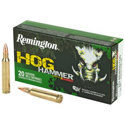 Remington Hog Hammer .223 REM, 62gr, TSX - 20 Rounds [MPN: 27700]