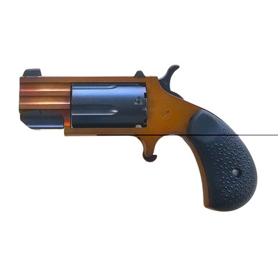 North American Arms Pug Dusk Edition 22 Wmr 1quot 5Rd Pvd Finish Frame Dusk Cerakote Finish Black Cylinder
