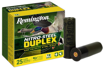 Remington NitroSteel Duplex 12 GA 3in. 1 1/4oz. #2&6 Shot  25 rounds