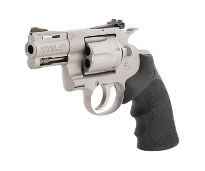 Colt Python 357 Magnum38 Special 3quot Barrel 6rd Stainless Black Grip