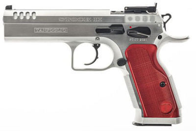 IFG LLC TANFOGLIO STOCK II OPTIC READY 10MM ACP 445quot 13RD CHROME WOOD