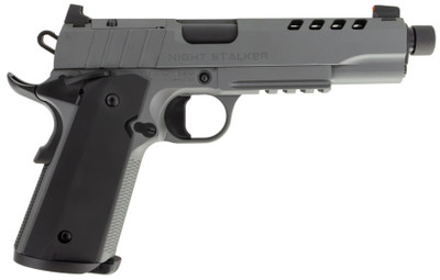 SDS IMPORTS TISAS 1911 NIGHT STALKER SF 9MM 5quot 91 TB RAIL GREY