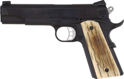 Tyler Gunworks 1911 Govt - .45acp 5" 8rnd Blued/ivory Grp