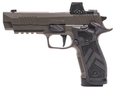 Sig P226 Xfive Legion 9mm 44quot  Romeox 320rd Txg Grip Grey