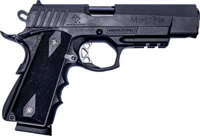 Ati Hga Fxh-45 Hybrid .45acp - 4.25" Fs 8rd Black Moxie