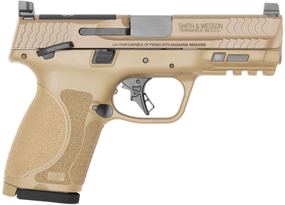 Sampw Mampp9 M20 Compact 9mm 4quot  10sh Optics Ready Safety Fde