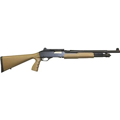 Stevens 320 Security 12ga, 3" Chamber,  18.5" Barrel, Heat Shield, 6 rnd - FDE [MPN:19468]