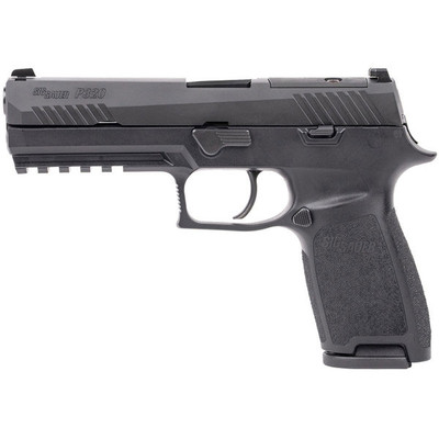 Sig Sauer P320 Full Nitron 9mm 47quot barrel 17Rounds Optics Ready  Black MPN320F9BSSP