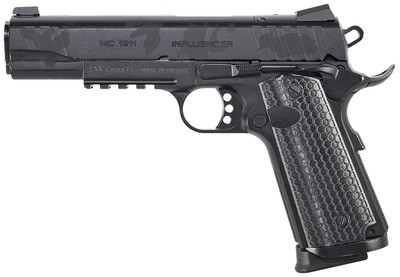 Girsan Mc1911s Influencer Govt 38sup Adj Sight 9rd Black Camo