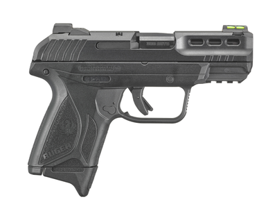 Ruger 3839 Security380 380 ACP 101151 342quot Black Oxide Barrel Black Serrated Steel Slide