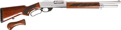 Black Aces Lever 12ga. 18.5" - 6-shot Tubed Silver Walnut