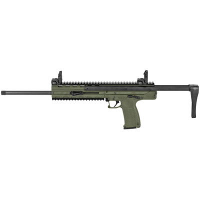 Kel-Tec, CMR-30, Carbine, Semi-automatic, 22WMR, 16" Barrel, Green, Synthetic Stock, 30Rd