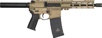 Cmmg Pistol Banshee Mk4 9mm 8" 30rd Pistol Tube Tan Rdb/9arc