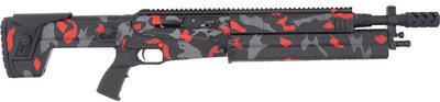 Garaysar TR19S 12 Gauge 20" 4rd Red Camo Semi Automatic Shotgun