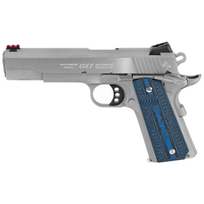 Colt 1911 Competition 45 ACP Caliber 5quot National Match Barrel 81 Capacity Overall Stainless Steel Finish O1070CCS