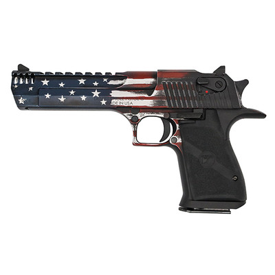 MAGNUM RESEARCH DESERT EAGLE 50AE 6 STAR SPANGLED BANGER