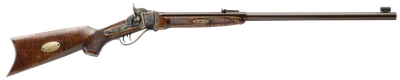 Pedersoli 1874 Sharps Old West 45-70 Single Shot Rifle 30" Barrel 1 Round Checkered Walnut stock Color Case Hardened Finish