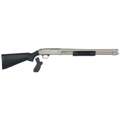 Mossberg 50299 590 Mariner 12 Gauge 3quot 81 20quot Cylinder Bore Barrel Silver Marinecote