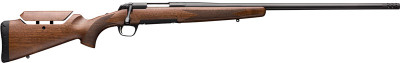 Browning X-bolt Hunter Lr 6.5prc - 24"hb M-brake M.blued Adj. Wal