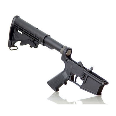 APF COMPLETE AR15 LOWER BLACK ASSEMBLED