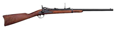Pedersoli Springfield Trapdoor - Rifle .45-70 32" 1rd Blued Walnut