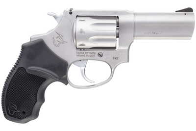 Taurus 2942039 942 22 LR 8rd 3quot Matte Stainless Steel Black Polymer Grip