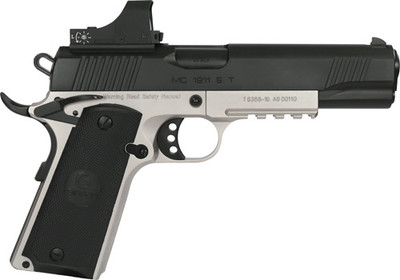Girsan Mc1911s Government .45 ACP 5" 8rd W/optic 2-tone Adjustable Sight 