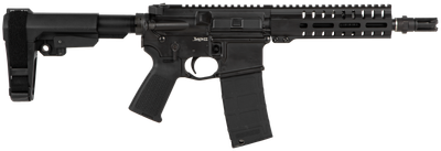 CMMG 30A81E2GB Banshee MK4 300 Blackout 8" 30+1 Black/Barrel Black CMMG 6 Position RipStock Stock Black Polymer Grip Right Hand