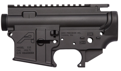 Aero Precision Ar-15, Aero Apcs100002s  Ar15 Strp Rec Set Bk