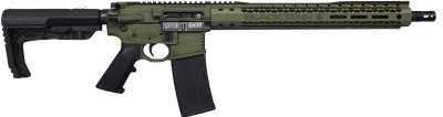 Black Rain Fallout 15 5.56mm - 16" M-lok 30rd Grn Battleworn