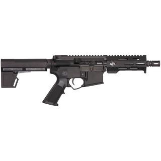 ALEX PRO FIREARMS LLC 300BLK 7.5" BLACK BILLET LOWER PISTOL W BRACE