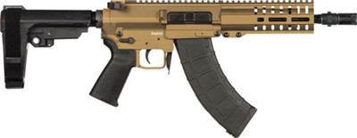 Cmmg 7.62x39mm 8"30rd Burnt Bronze Pistol Banshee 300 Mk47