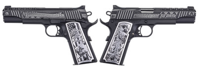 Auto Ordnance 1911, Auto 1911tcac5  1911   45 5in United We Stand  Blk