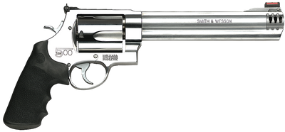 Smith amp Wesson 163501 500 500SampW 838quot 5rd Stainless Steel Black Polymer Grip