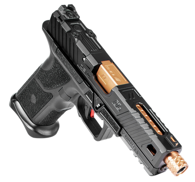 Zev Oz9, Zev Oz9-std-b-brz-th      Oz9 9mm Pstl Brnz Brl