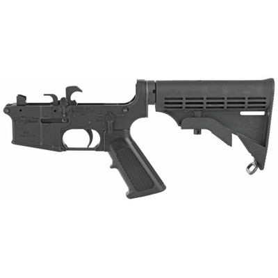 CMMG, Resolute 100 Mk9, Complete Lower Receiver, Semi-Automatic, 9MM, 6 Position Stock, Black Finish, Accepts Colt Style Magazines