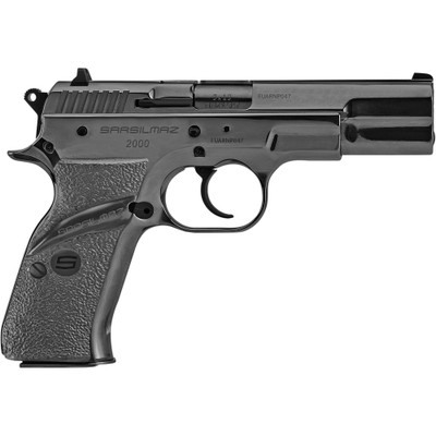 SARUSA Model 2000, 9mm, 4.5" Barrel, Combat Sights, Black, 17-Rd